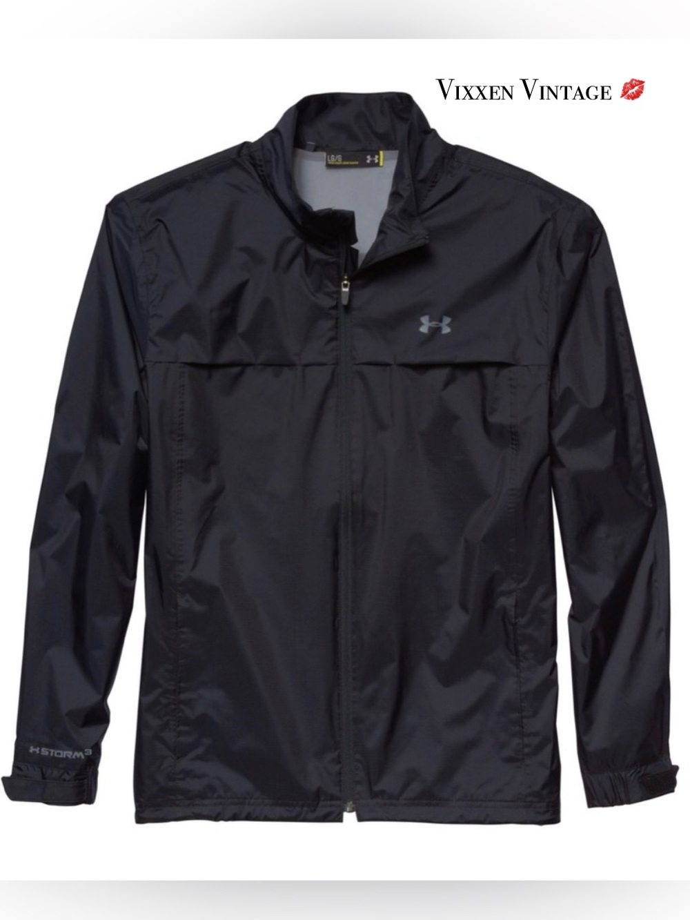 UNDER ARMOUR 2015 ALL SEASON GEAR ‘LOOSE FIT STORM 3 JACKET’ IN BLACK